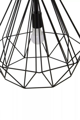 Wyra Black Conical Pendant light