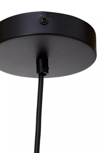 Wyra Black Conical Pendant light