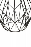 Wyra Black Finish Frame Pendant light