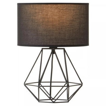 Wyra Black Shade Table Lamp