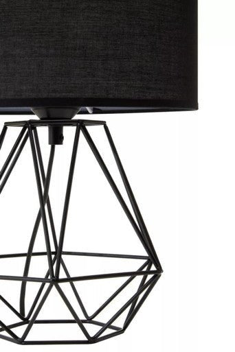 Wyra Black Shade Table Lamp