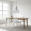 Wyra Black Conical Pendant light