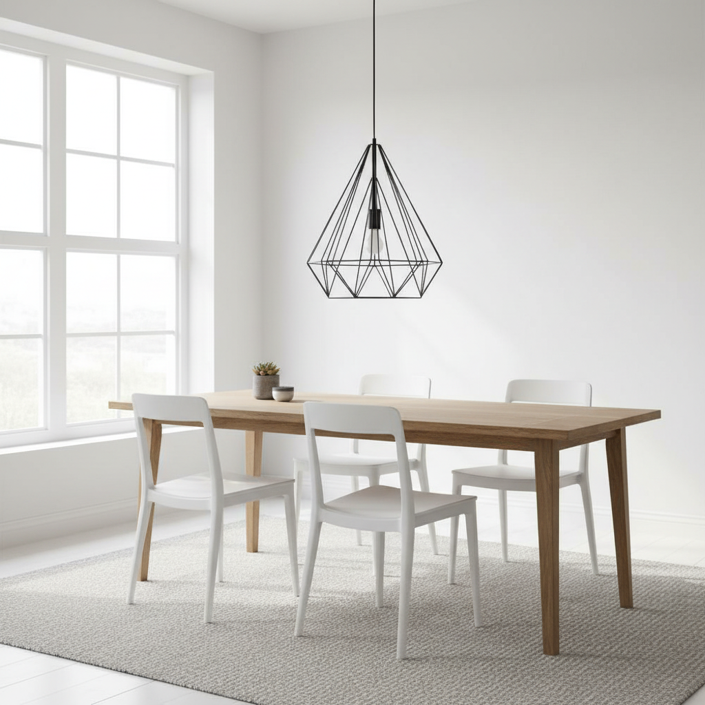 Wyra Black Conical Pendant light