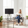 Wyra Black Shade Table Lamp