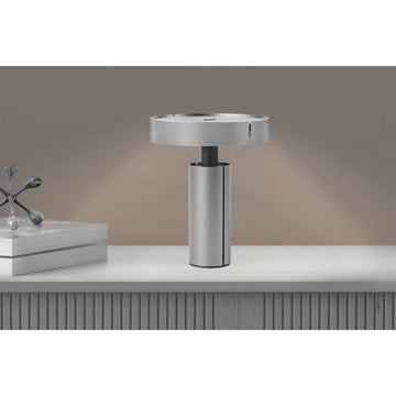 Yaro Premium LED Table Lamp - Rechargeable Stainless Steel Design