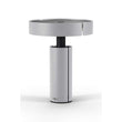 Yaro Premium LED Table Lamp - Rechargeable Stainless Steel Design