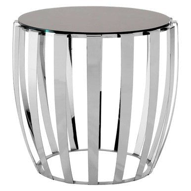 Yasmin Stainless Steel Side Table