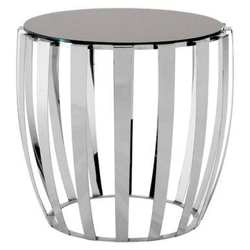 Yasmin Stainless Steel Side Table