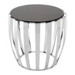 Yasmin Stainless Steel Side Table