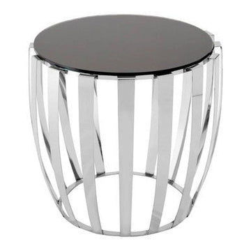 Yasmin Stainless Steel Side Table