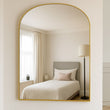 Yoko - Gold Metal Gentle Arch Mirror - 120cm x 95cm