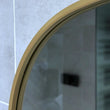 Yoko - Gold Metal Gentle Arch Mirror - 150cm x 60cm