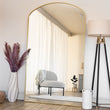 Yoko - Gold Metal Gentle Arch Mirror - 200cm x 120cm