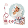 Yookidoo Baby Shower Gift Set Elephant - Blush Pink