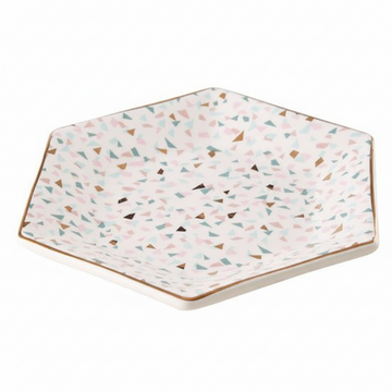 Yuki Terrazzo Pattern Side Plate