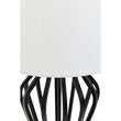 Zada Black And White Table Lamp
