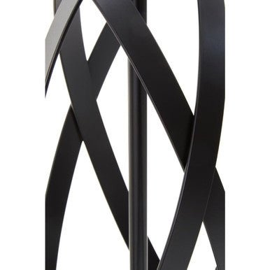 Zaina Black Cross Table Lamp