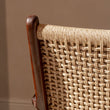 Zara Chocolate Rattan Accent Chair With Armrest