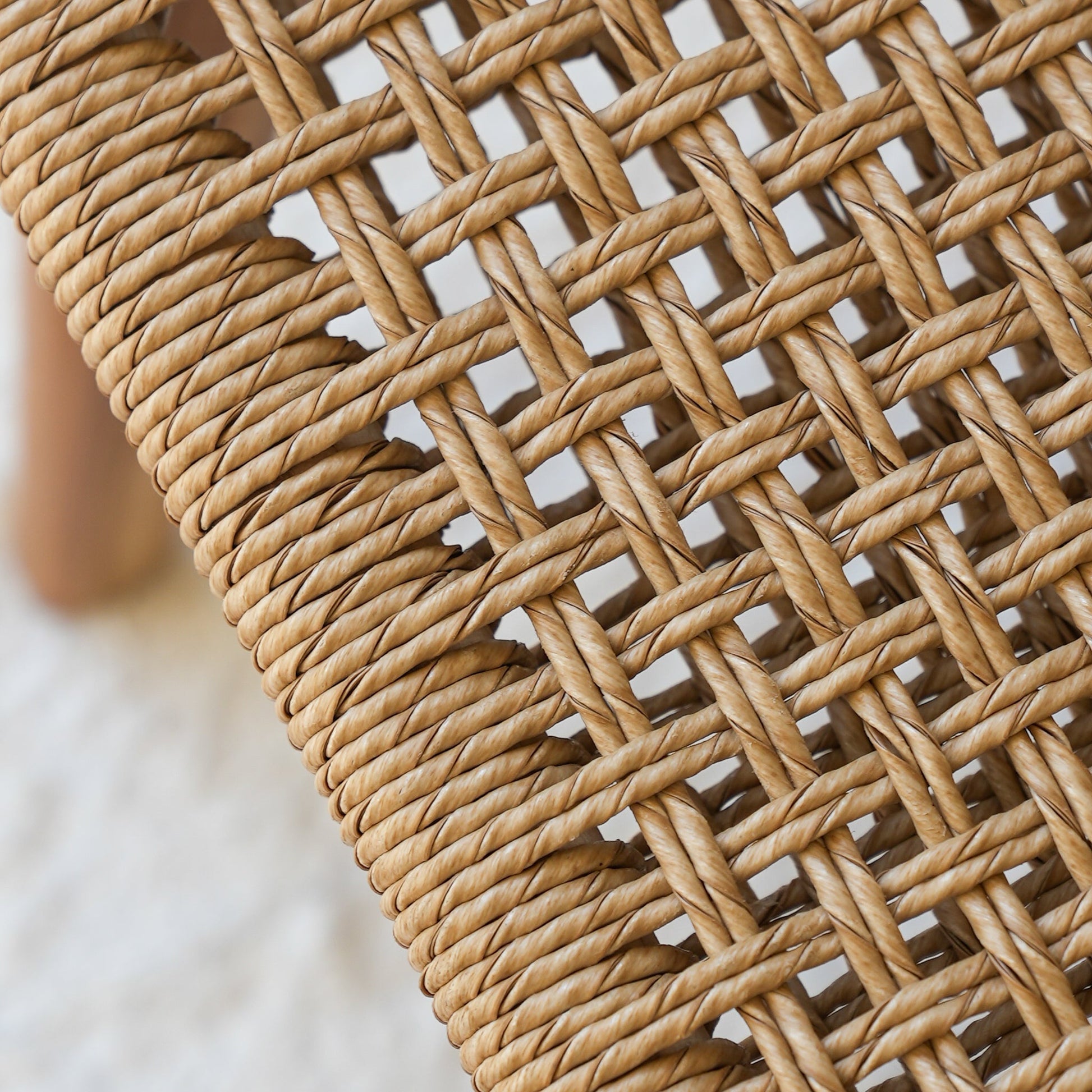 Zara Teak & Rattan Accent Armchair