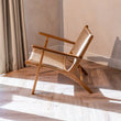Zara Teak & Rattan Accent Armchair