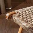 Zara Teak & Rattan Accent Chair