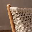 Zara Teak & Rattan Accent Chair