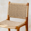 Zara Teak & Rattan Bar Stool