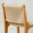 Zara Teak & Rattan Bar Stool