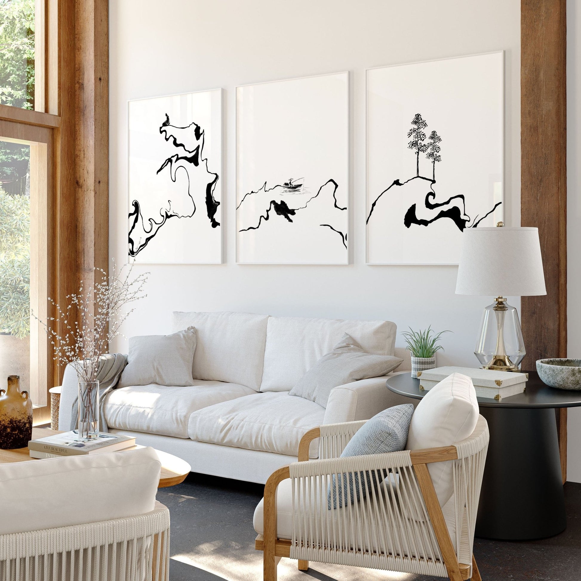 Zen Art | Set of 3 wall art prints