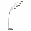 Zeus Floor 5 Arched Lights Lamp