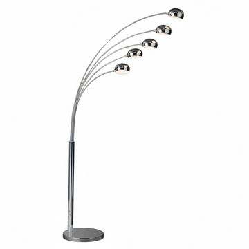 Zeus Floor 5 Arched Lights Lamp