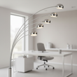 Zeus Floor 5 Arched Lights Lamp