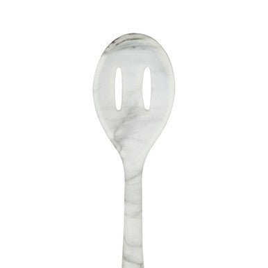 Zing Marble Effect Silicone Slotted Spoon