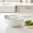Zing Marble Effect Silicone Slotted Spoon