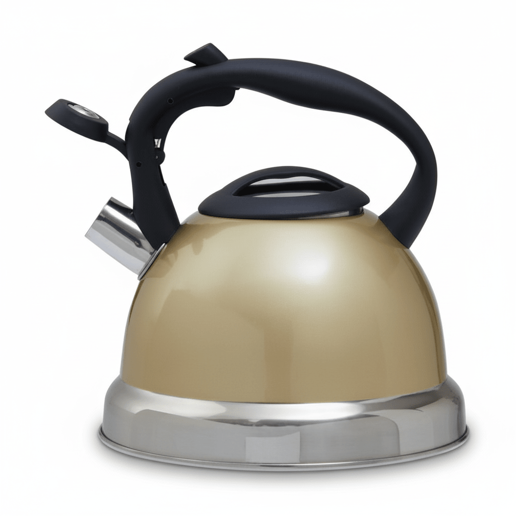 Zion Light Gold 3 Ltr Whistling Kettle