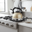 Zion Light Gold 3 Ltr Whistling Kettle