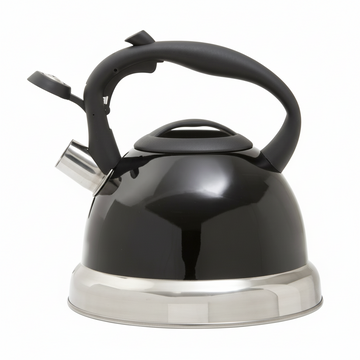 Zion Black 3000Ml Whistling Kettle