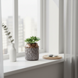 Zircon Small Ceramic Planter