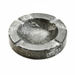Zoro Black And White Veined Marble Ashtray