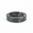 Zoro Black And White Veined Marble Ashtray