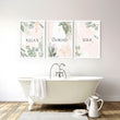 Bathroom decorative accessories uk | Set of 3 art prints