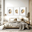 Abstract Art prints modern for bedroom | set of 3 wall art prints