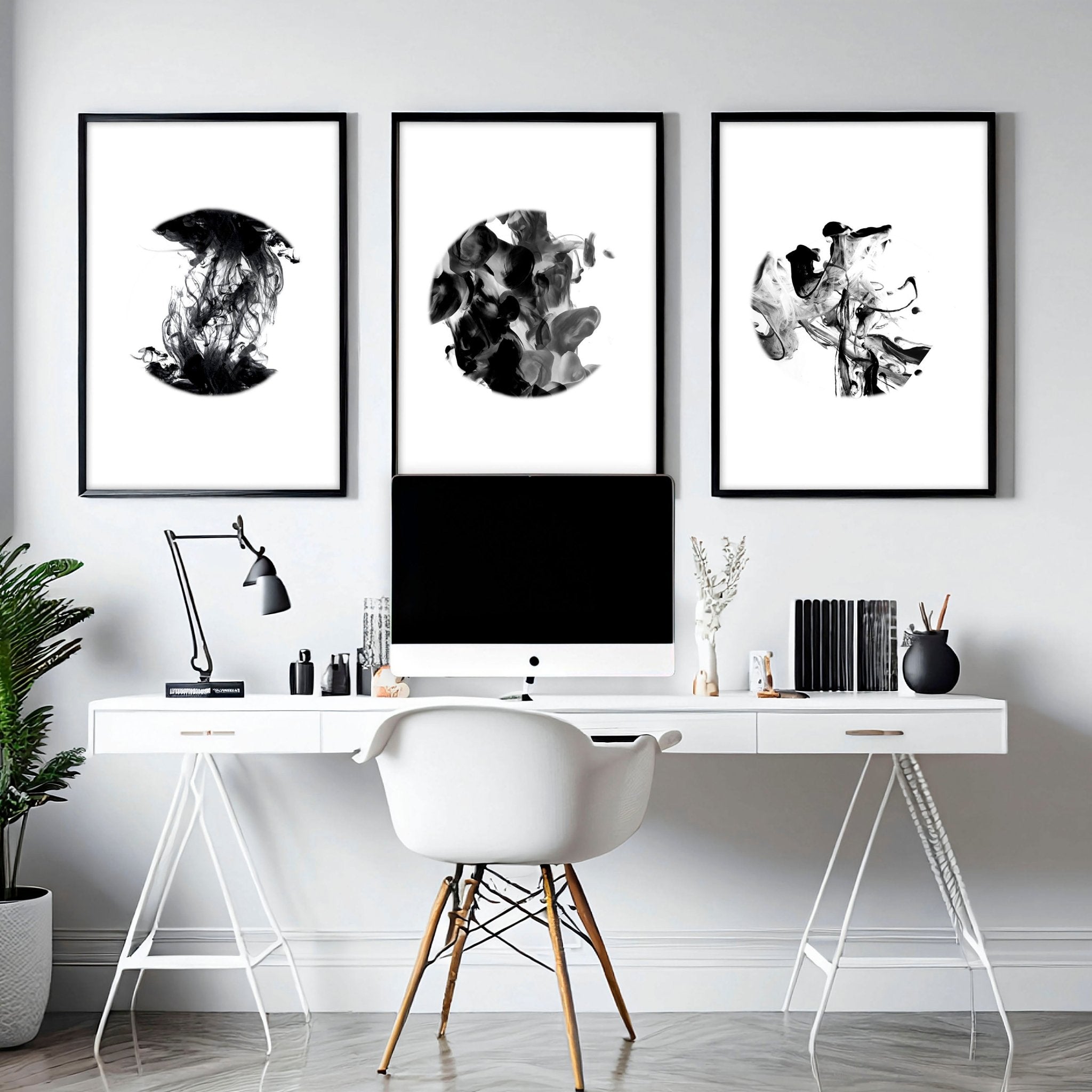 Abstract deals Wall art