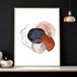 Abstract mid century prints | set of 3 wall art prints - About Wall Art