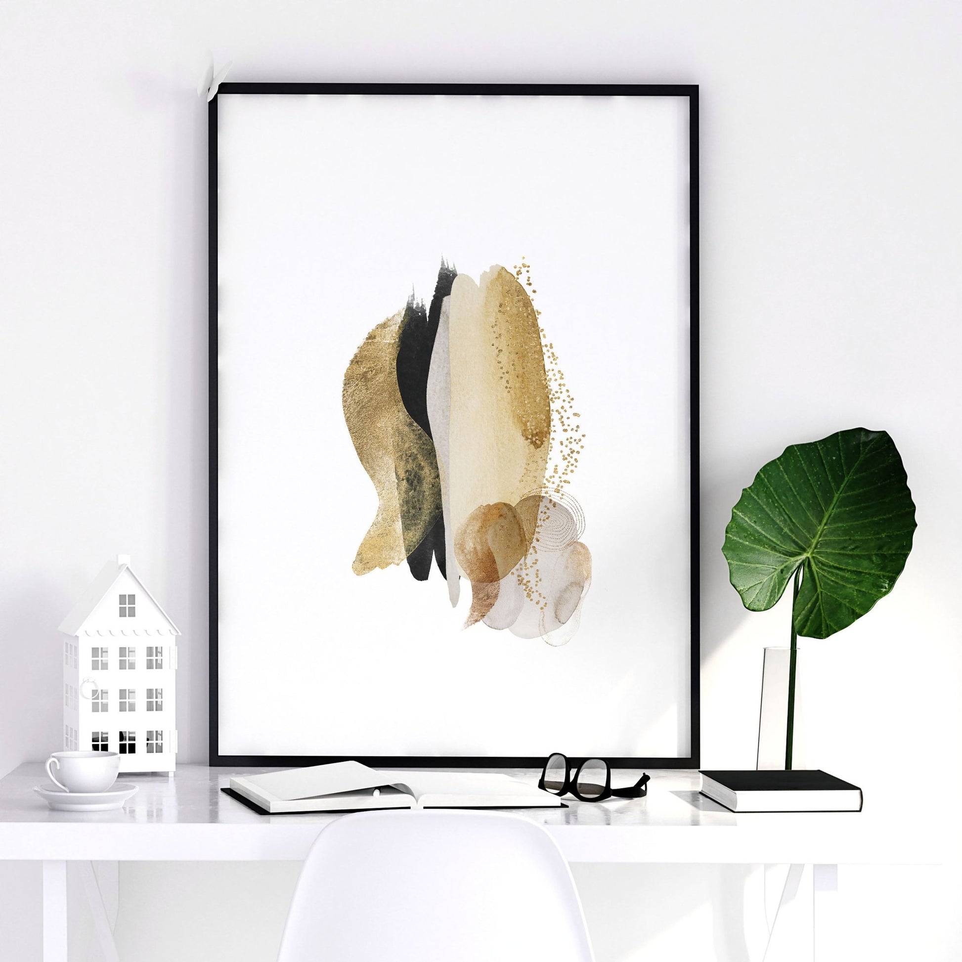 Abstract wall art for office | set of 3 wall art prints - About Wall Art