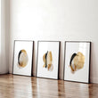 Abstract wall art for office | set of 3 wall art prints
