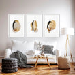Abstract wall art posters | set of 3 wall art prints - About Wall Art