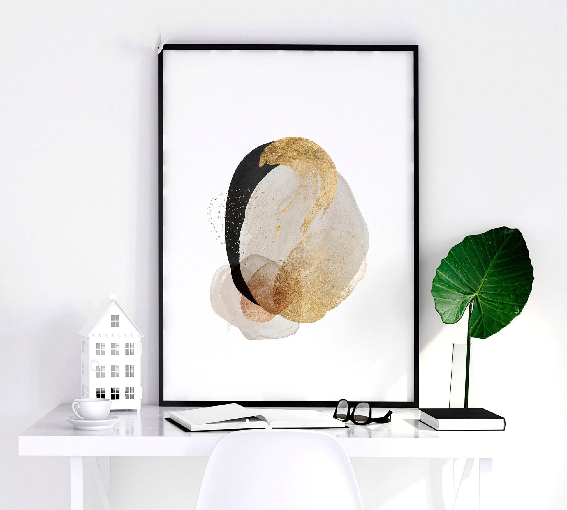 Abstract wall art posters | set of 3 wall art prints - About Wall Art
