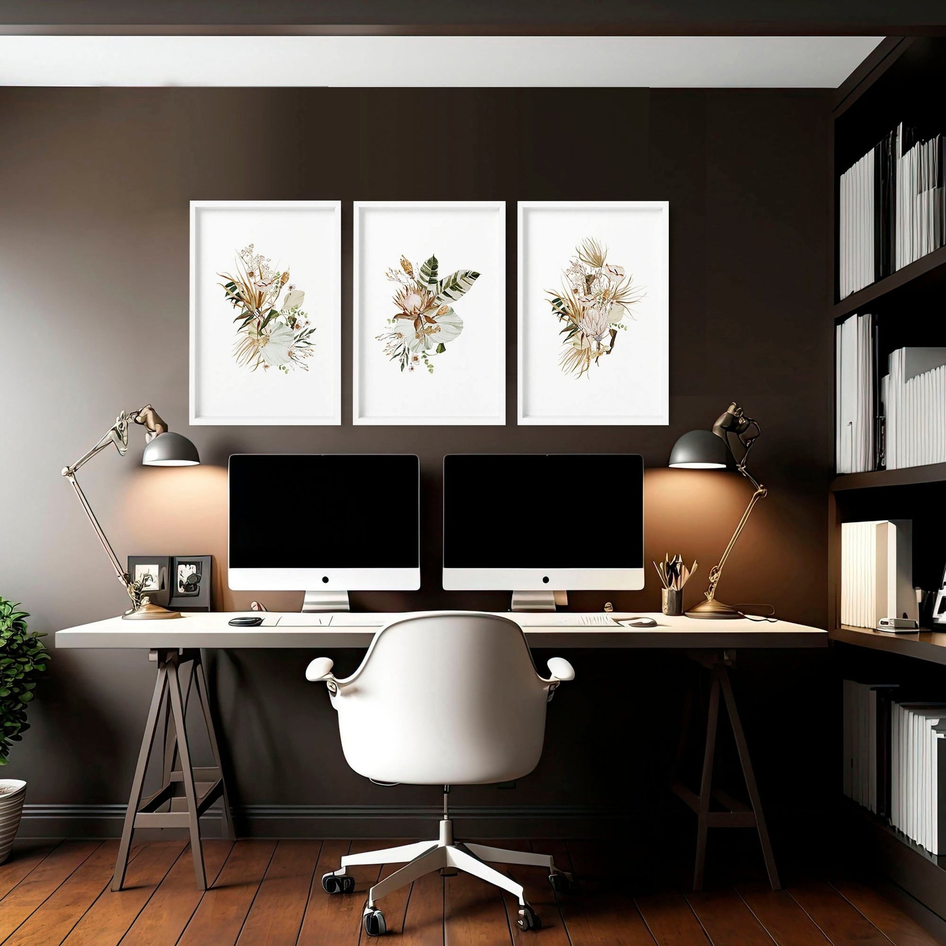 Art for an office wall | set of 3 wall art prints
