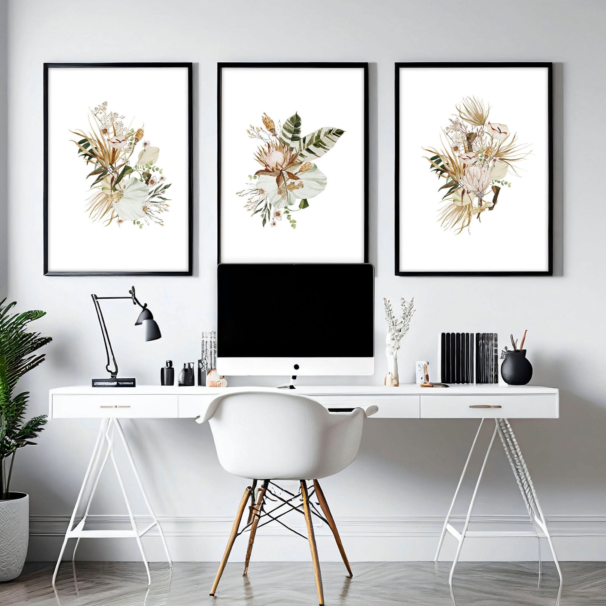 Art for an office wall | set of 3 wall art prints